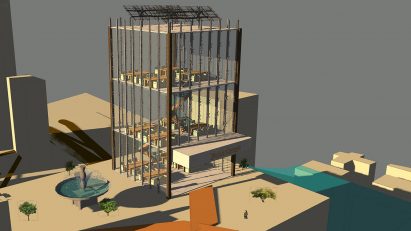 Redefining Residential Tower for big families by Heidi Liang