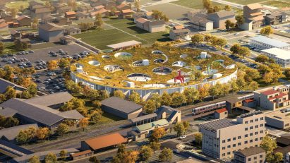 Hida Furukawa Station Eastern Development by Sou Fujimoto Architects