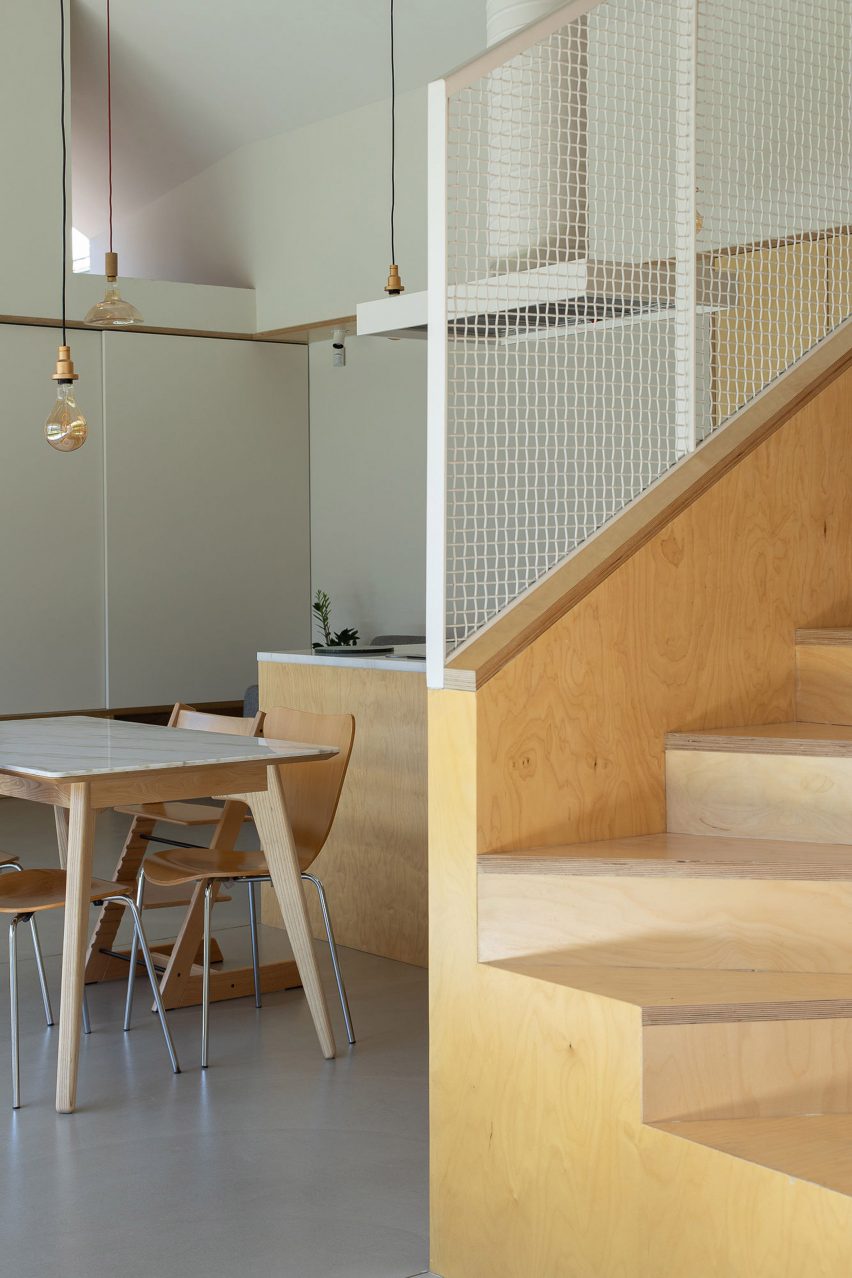 Interior of the House in Rua Direita de Franco by WeStudio and Made