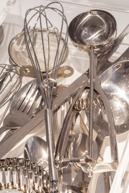 Cutlery at Ideas of Utopia exhibition
