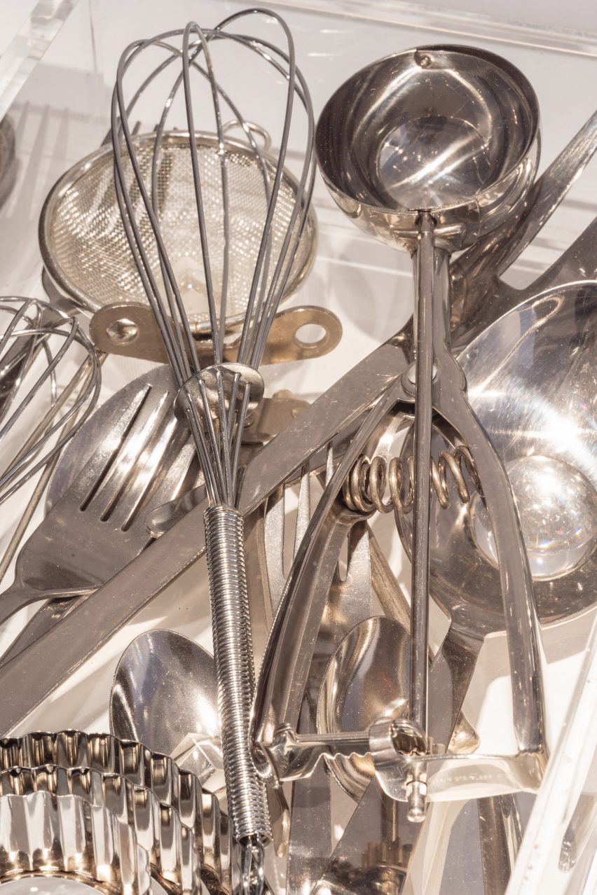 Cutlery at Ideas of Utopia exhibition