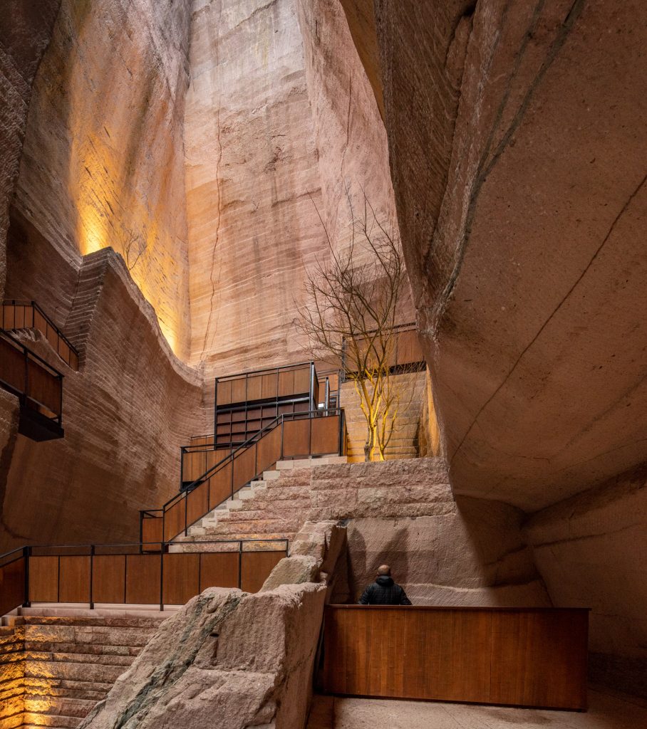 Renovated stone quarry by DnA_Design and Architecture in China