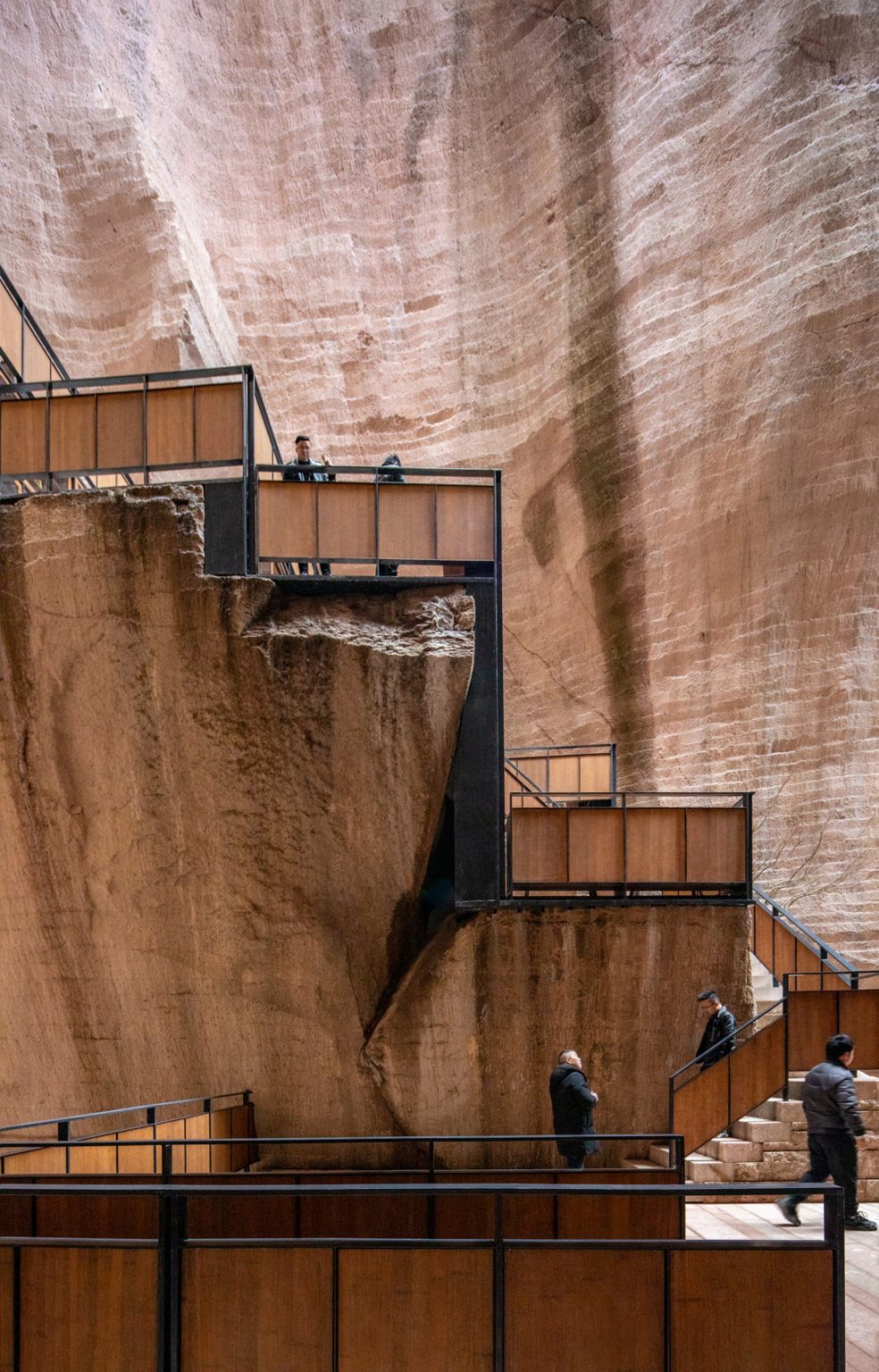 Renovated stone quarry by DnA_Design and Architecture in China