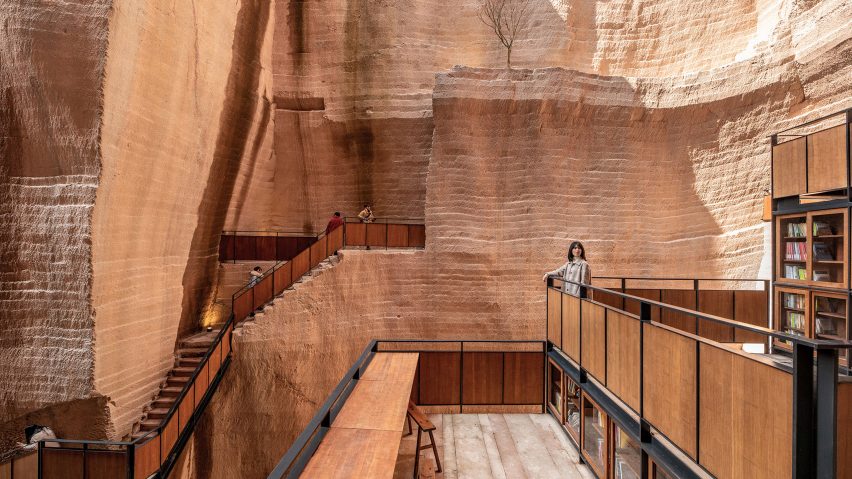 Quarry library by DnA_Design and Architecture in China