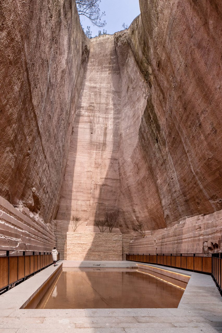 Quarry performance space in China