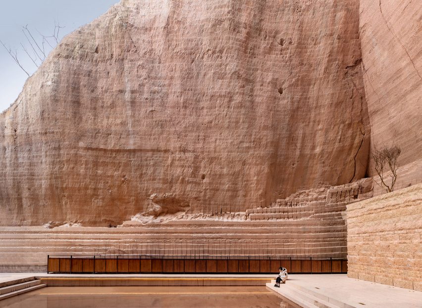 Quarry performance space in China