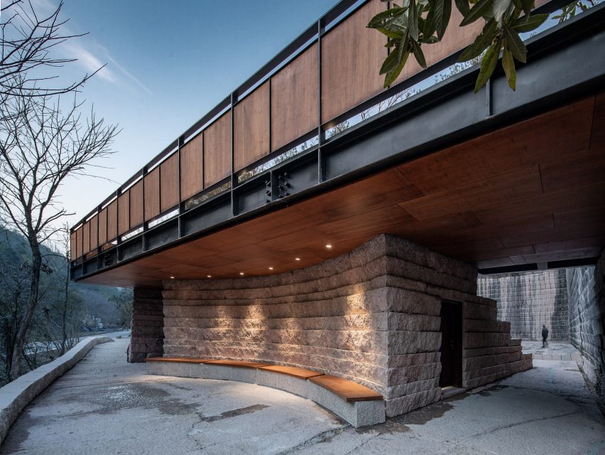Renovated quarry in China by DnA_Design and Architecture