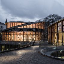 HC Anderson hus was constructed out of timber