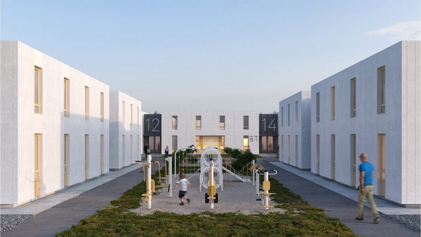 Re:Ukraine refugee village by Balbek Bureau