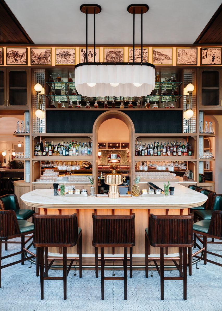 Bar area