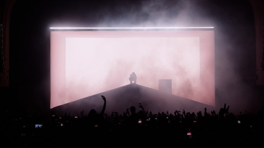James Lewis' set design for Slowthai