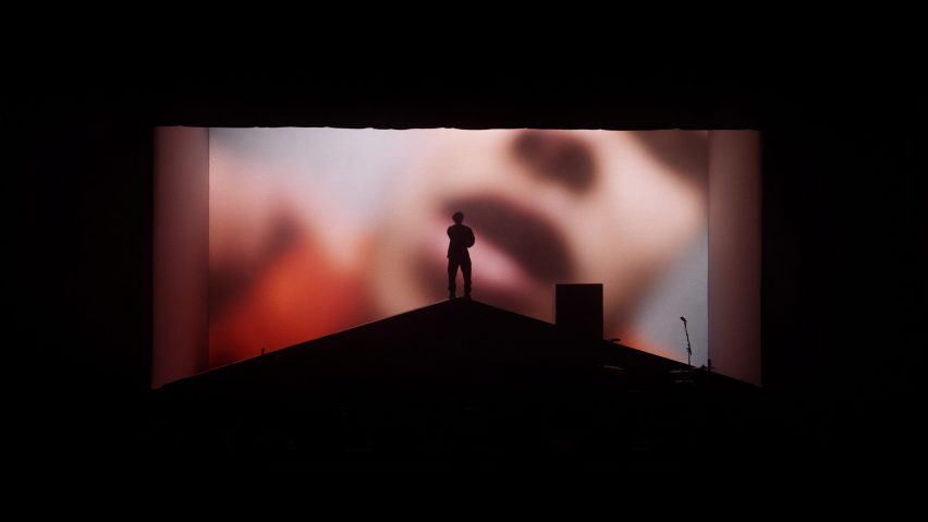 lLwis James' set design for Slowthai