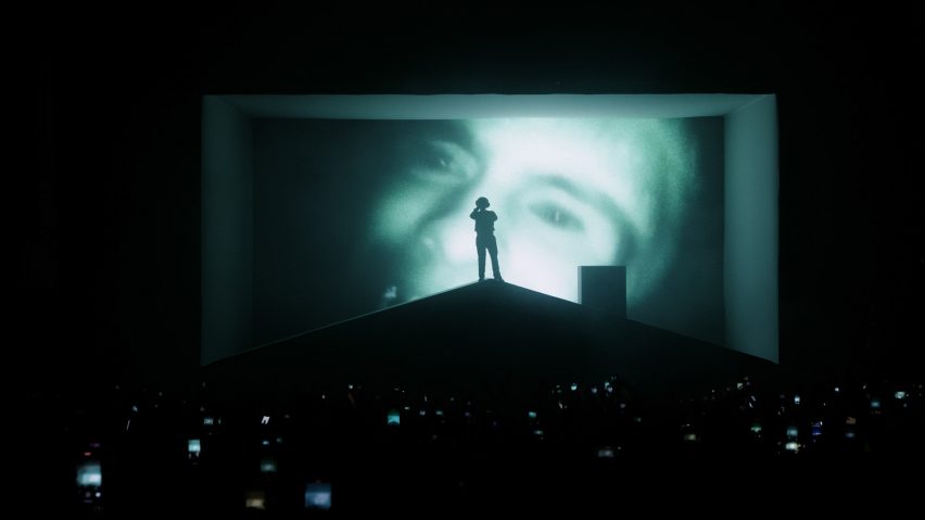 James Lewis' set design for Slowthai