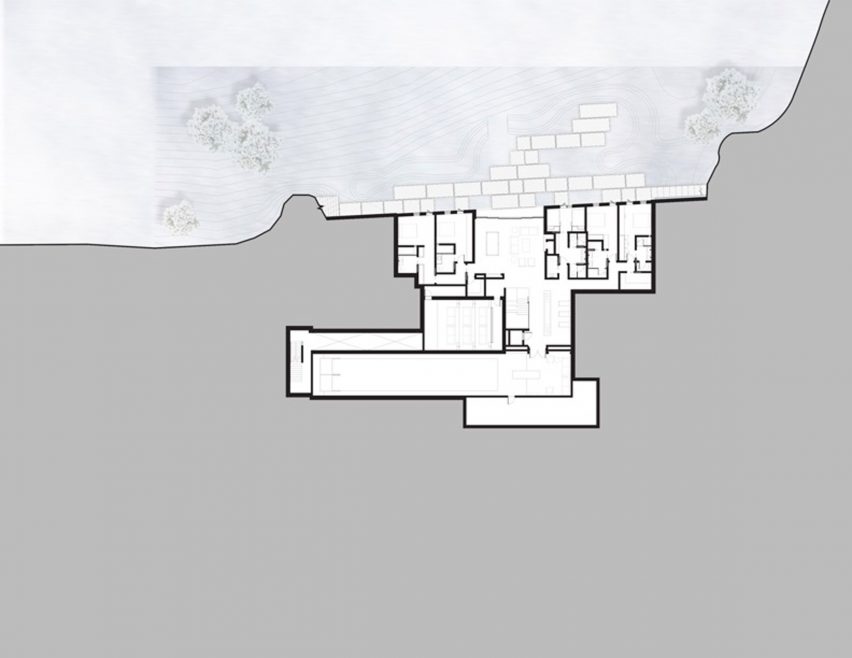 Lower level plan