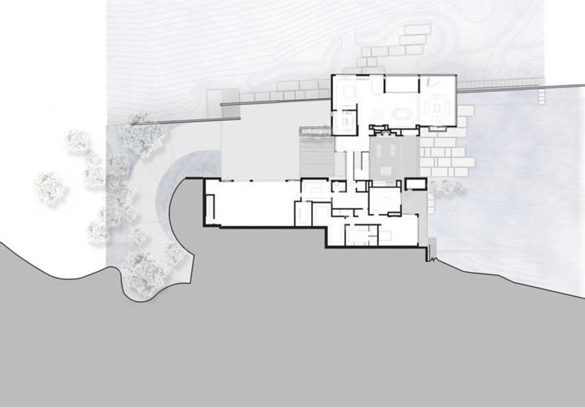 Main level plan