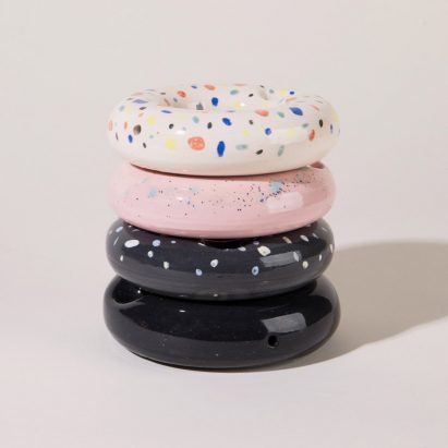 Donut bongs by John Quick