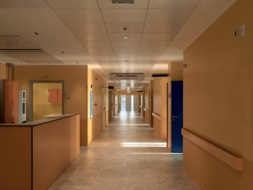 San Raffaele Hospital is a hospital in Milan that was designed by Mario Cucinella Architects