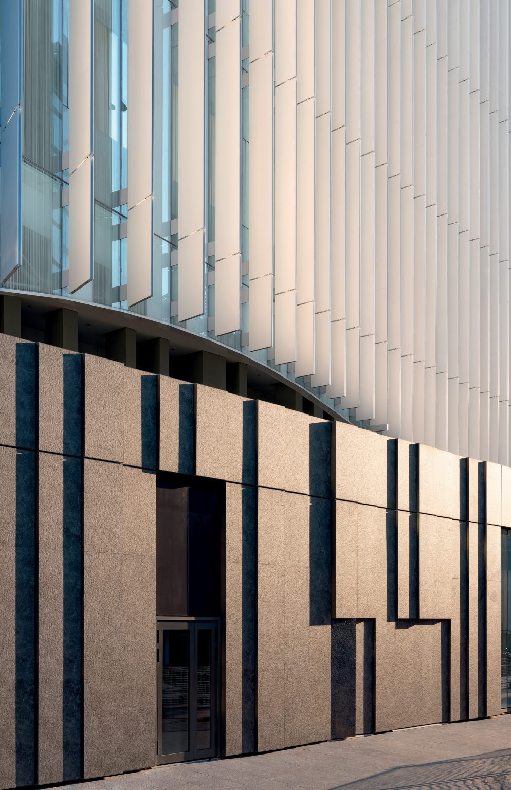 San Raffaele Hospital is a hospital in Milan that was designed by Mario Cucinella Architects