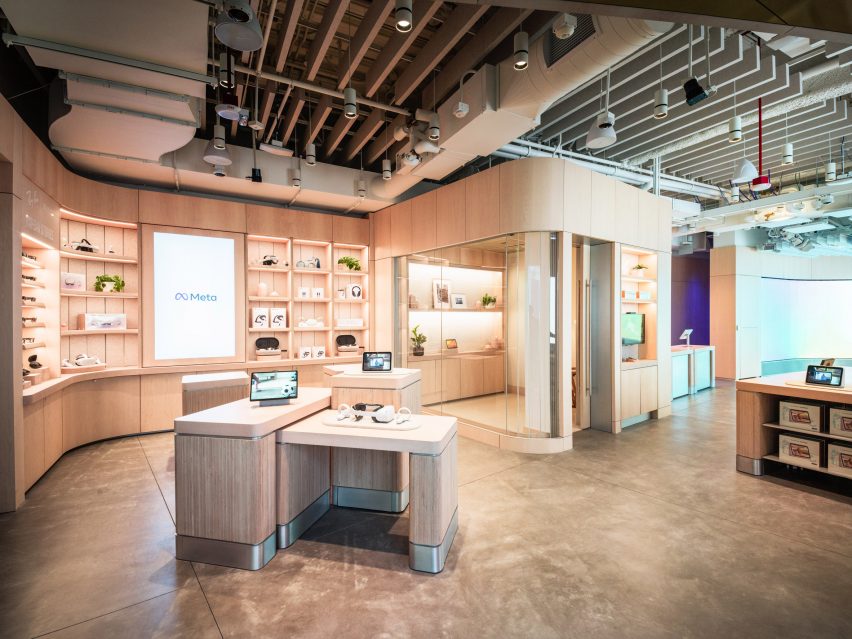The minimalist interiors of Meta Store