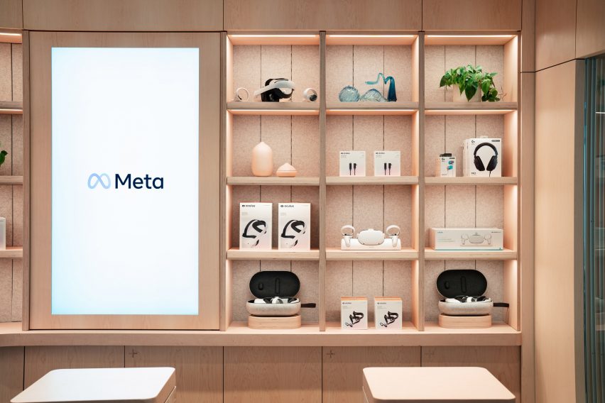 The interiors of Meta Store by Meta