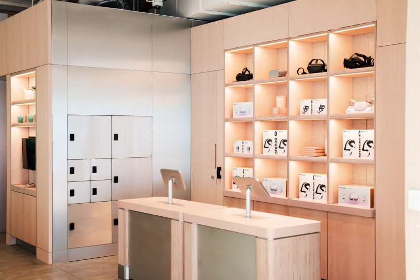 The interiors of Meta Store by Meta