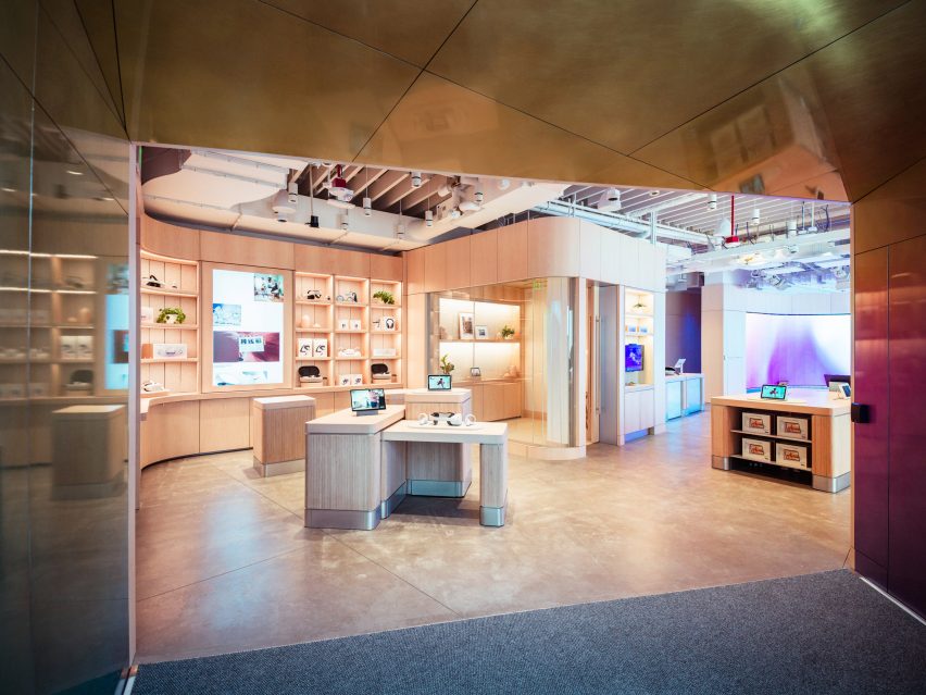 The interiors of Meta Store by Meta