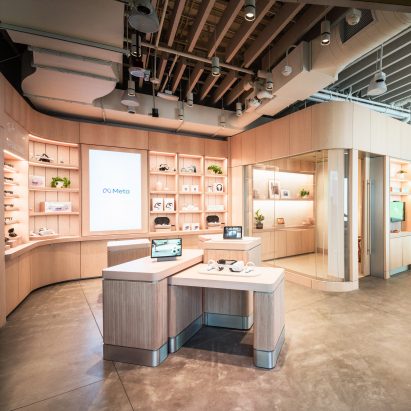 The interior of Meta Store
