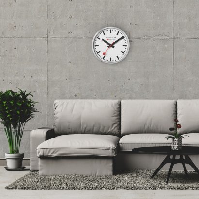 A Mondaine SBB station clock