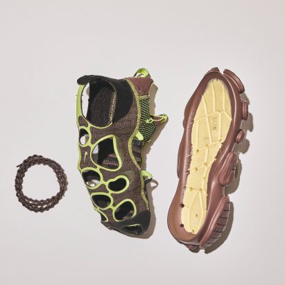 A Nike trainer that can be disassembled