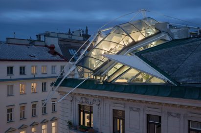 Falkestrasse rooftop by Coop Himmelb(l)au