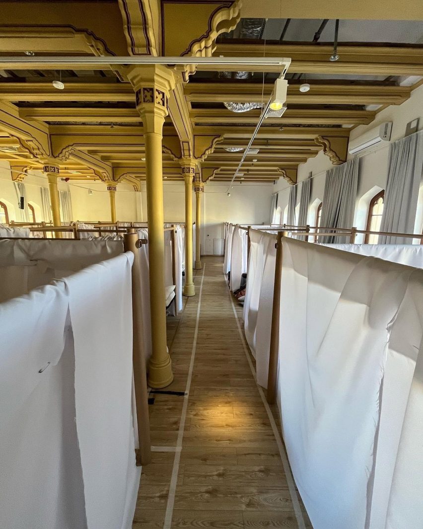 Wroclaw Railway Station refugee centre