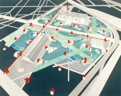 Parc de Villette by Bernard Tschumi