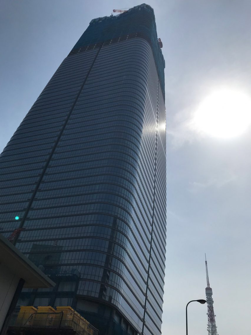 Construction photo of A District by Pelli Clarke & Partners