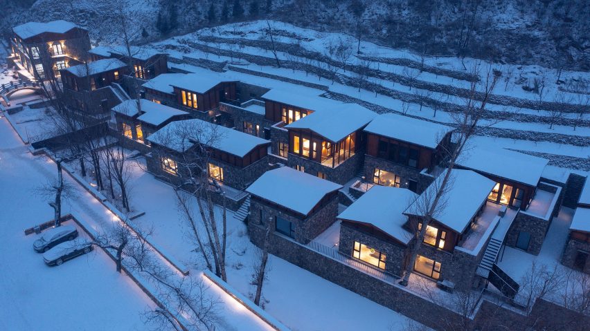 Image of the snow covered In S&N Resort