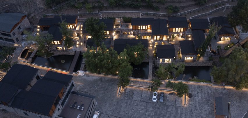 In S&N Resort is a holiday resort in Beijing that was designed by Penda China