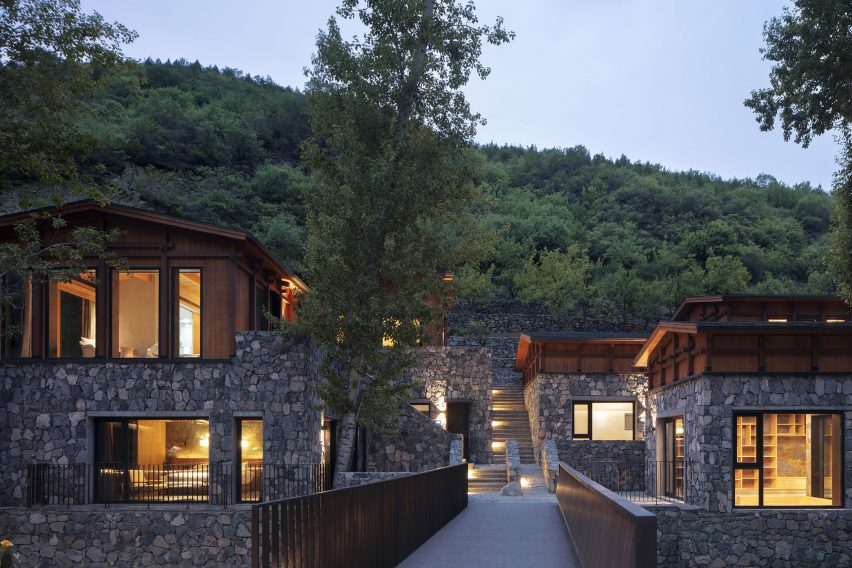 In S&N Resort is a holiday resort in Beijing that was designed by Penda China