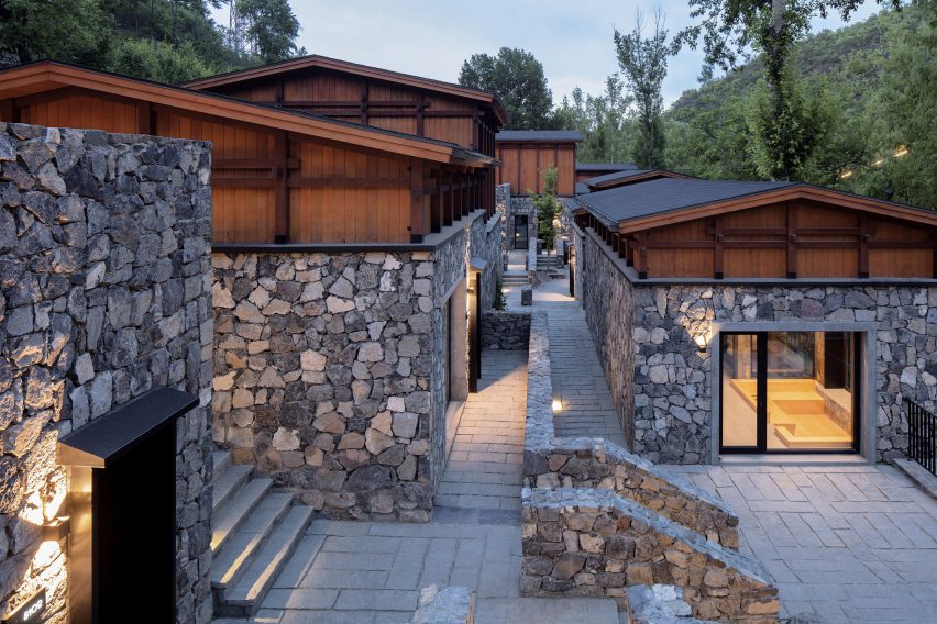 In S&N Resort is a holiday resort in Beijing that was designed by Penda China