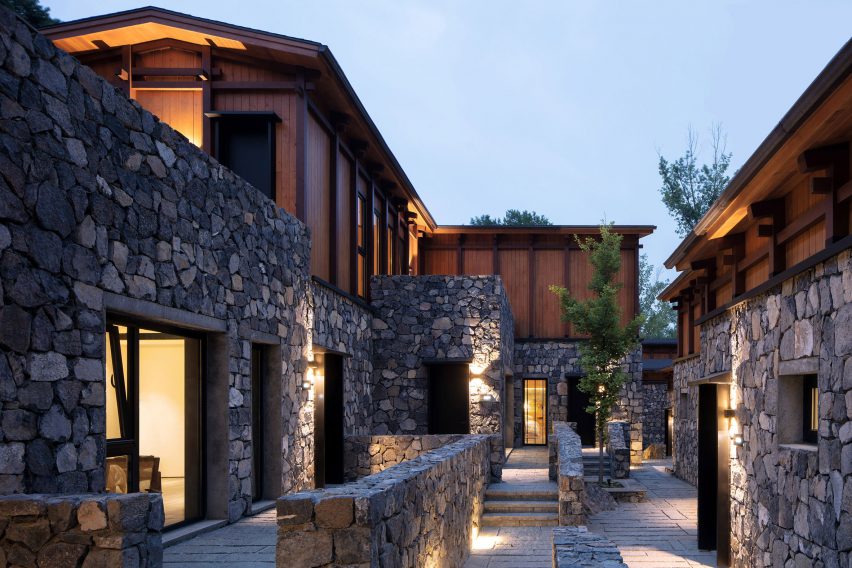In S&N Resort is a holiday resort in Beijing that was designed by Penda China