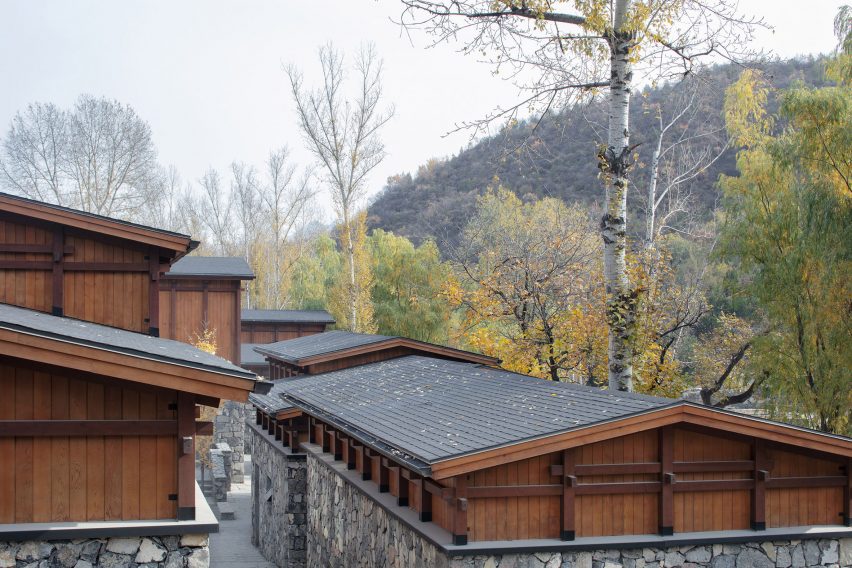 In S&N Resort is a holiday resort in Beijing that was designed by Penda China