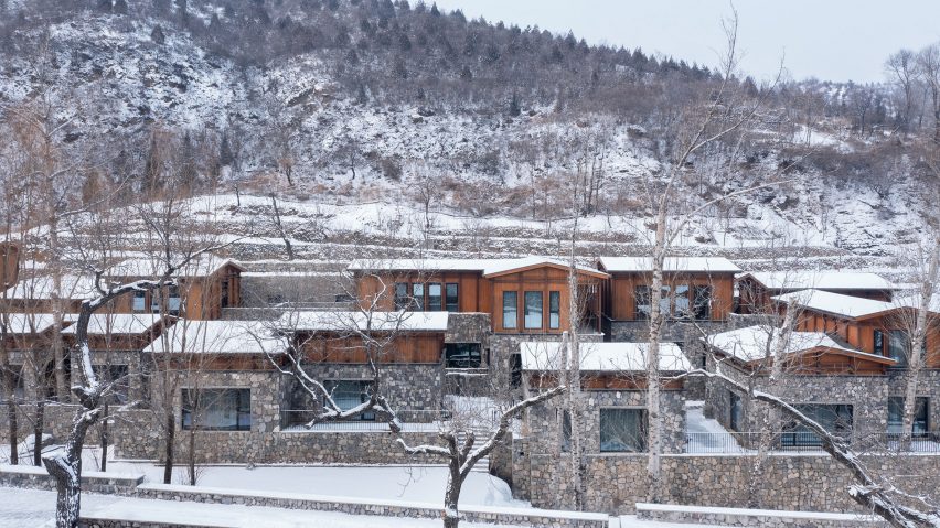 In S&N Resort is a holiday resort in Beijing that was designed by Penda China