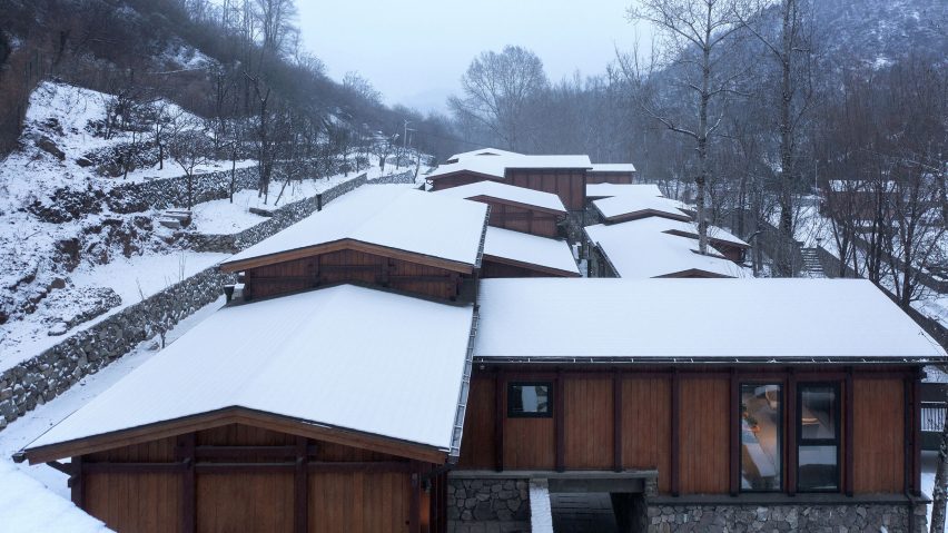 In S&N Resort is a holiday resort in Beijing that was designed by Penda China