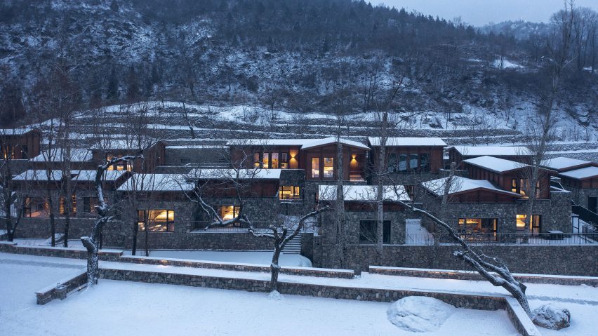 In S&N Resort is a holiday resort in Beijing that was designed by Penda China