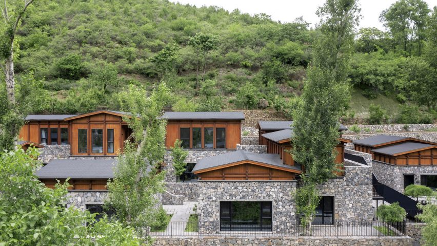 In S&N Resort is a holiday resort in Beijing that was designed by Penda China