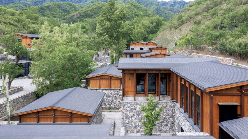 In S&N Resort is a holiday resort in Beijing that was designed by Penda China
