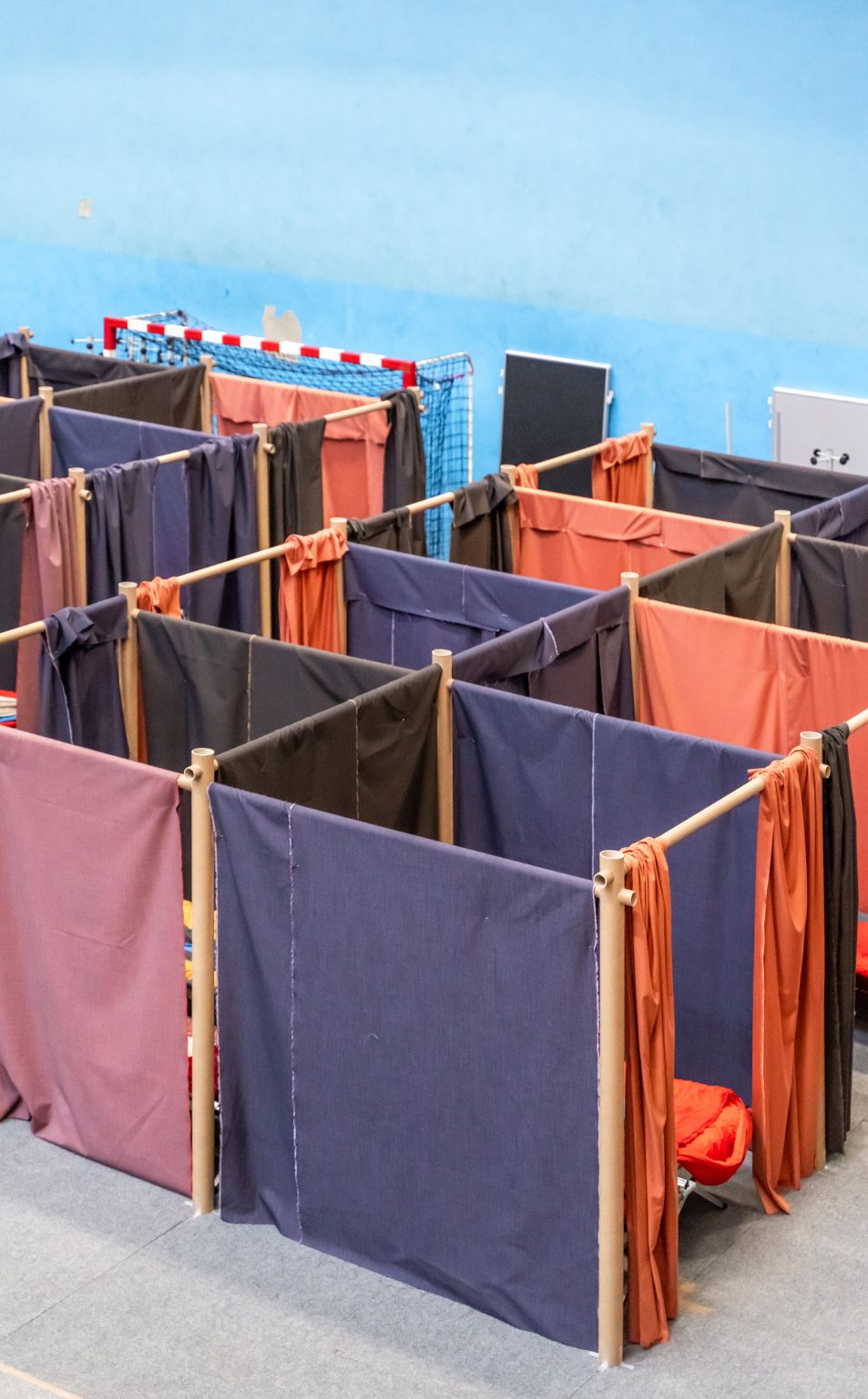 Paris refugee camp for displaced Ukrainians