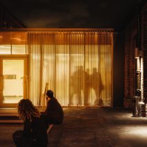 Entrance pavilion for Punchdrunk theatre company by Haworth Tompkins