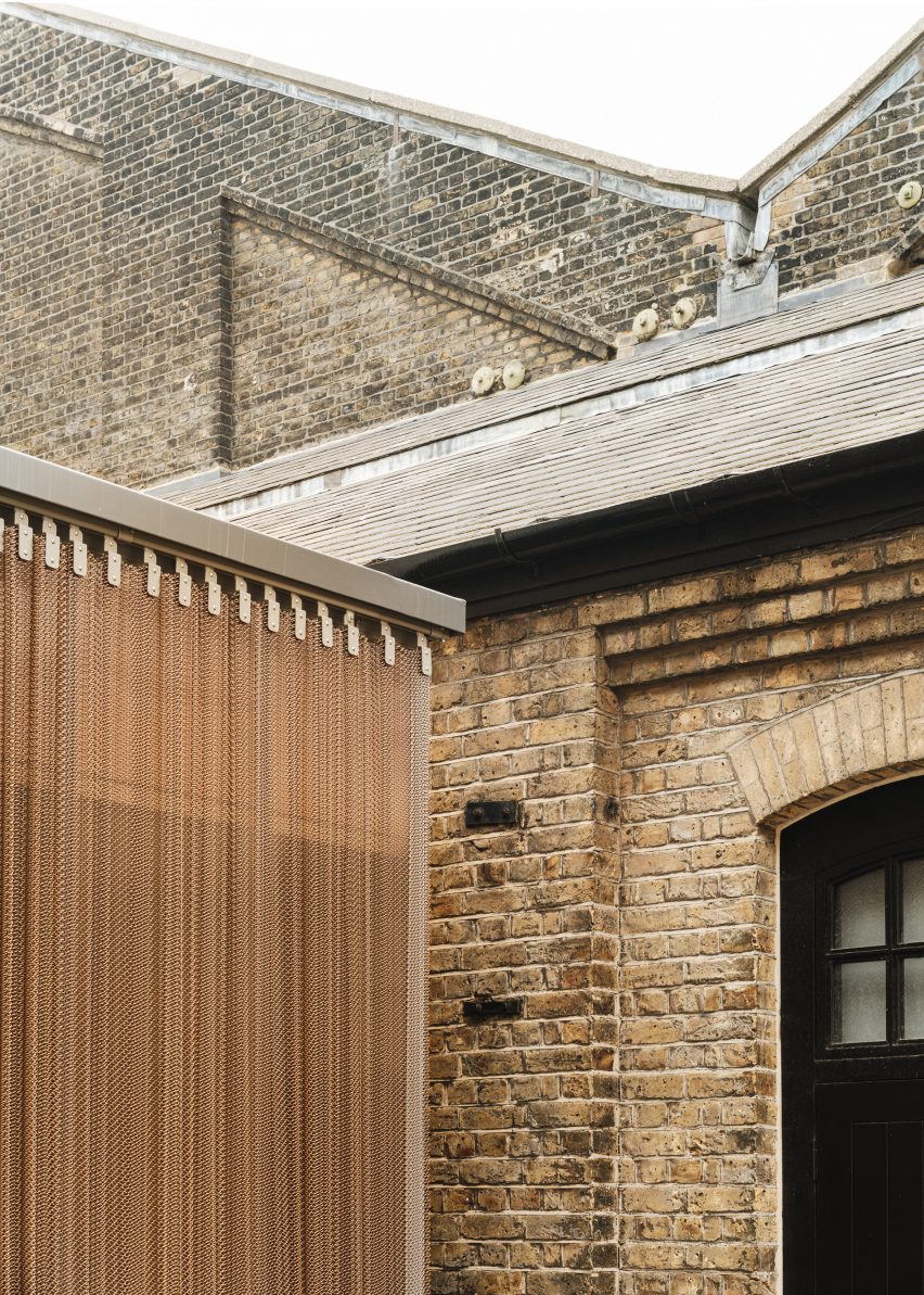 Entrance pavilion for Punchdrunk theatre company by Haworth Tompkins