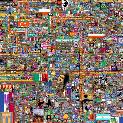 Reddit's Place art project