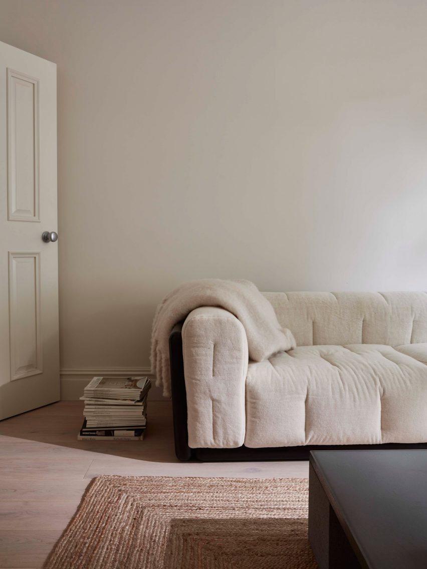 Living room interior of Reighton Road house by Daytrip