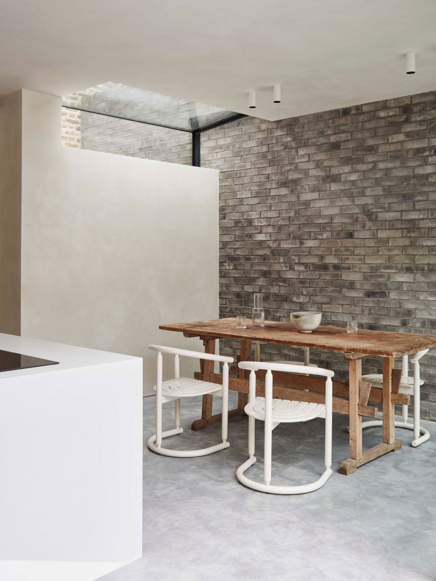 Kitchen interior of Reighton Road house by Daytrip